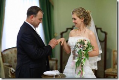 Регистрация брака в Коломенском кольцо ей