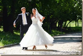 Танец невесты в один шаг